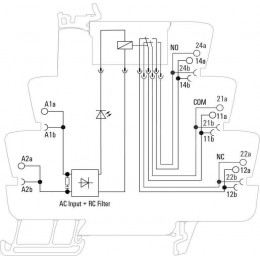 TRS 230VAC RC 2CO AU